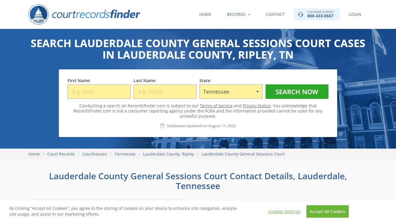 Lauderdale County General Sessions Court Case Search ...